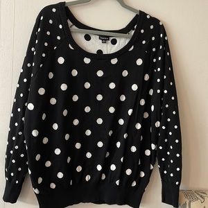 Torrid 3X Polka Dot Sweater